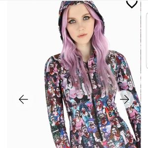 Black Milk Zombie Nation Snuggle Suit - XL